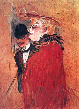  Henri  Toulouse-Lautrec Couple